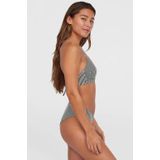 O'Neill Dames Bikini Set Baay Maoi Zwart/Wit Gestreept - TACTEL® - Bralette met Medium Ondersteuning