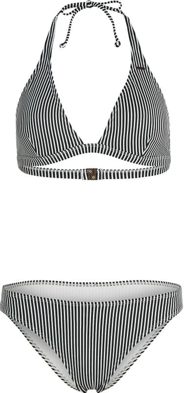 Essentials - Halterbikini - Zwart - TACTEL®