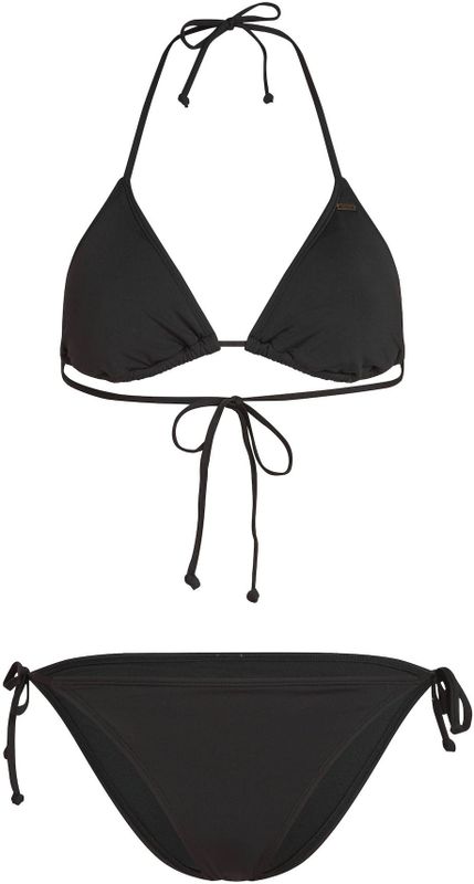 Venice Marakas - Triangelbikini - Zwart - Verstelbare Schouderbandjes