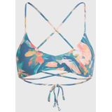 O'Neill Huntington Bralette Bikini Top  - Dames - Blauw - Maat: 36