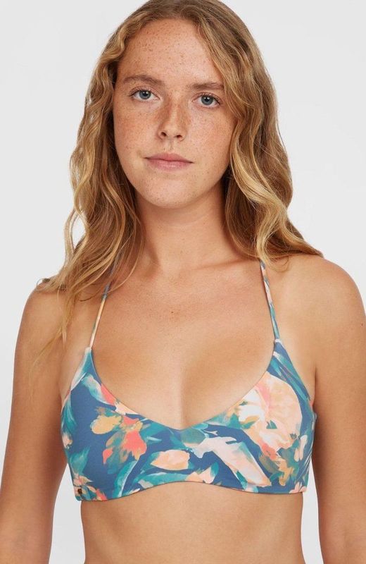 O'Neill Huntington Bralette Bikini Top  - Dames - Blauw - Maat: 36