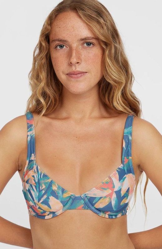 O'Neill Elsie Underwire Bikini Top  - Dames - Blauw - Maat: 36D