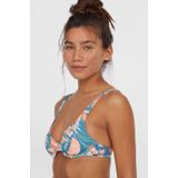Saltwater - Elsie Rita - Beugelbikini - Blauw - 82% Gerecycled Polyamide
