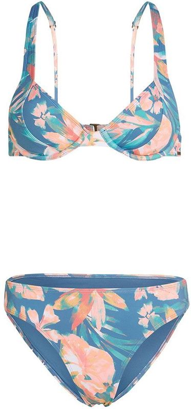 Saltwater - Elsie Rita - Beugelbikini - Blauw - 82% Gerecycled Polyamide