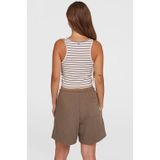 O'Neill - Dames Top - Mouwloos - Ronde Hals - Katoen Elastaan - Rib Gebreid