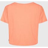 O'Neill - Essentials Script Drape - T-shirt - Beige - 85% Polyester, 15% Linnen