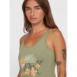 O'Neill - Luana Graphic - Tanktop - Katoen - Zwart