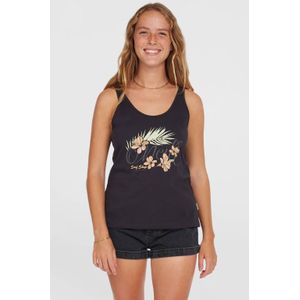 O´neill - Luana Graphic - Mouwloos T-shirt - Zwart - 100% Katoen