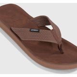 Chad - Teenslippers - Zwart - Rubber - Voorgevormd Voetbed