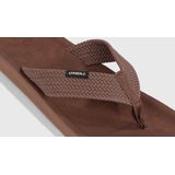 Chad - Teenslippers - Zwart - Rubber - Voorgevormd Voetbed