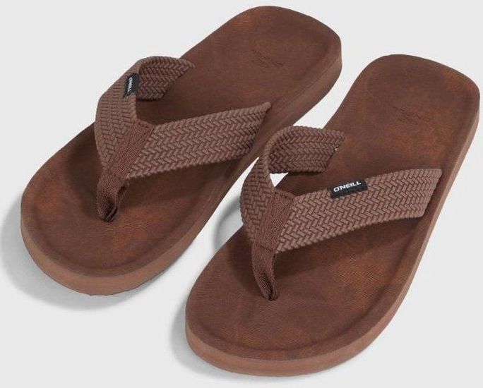 Chad - Teenslippers - Zwart - Rubber - Voorgevormd Voetbed