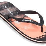 O'Neill - Teenslippers - Koraal/Zwart - Rubber