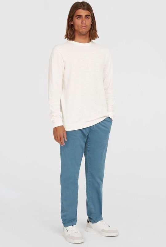 Essentials - Chino Broek - Katoen - Blauw