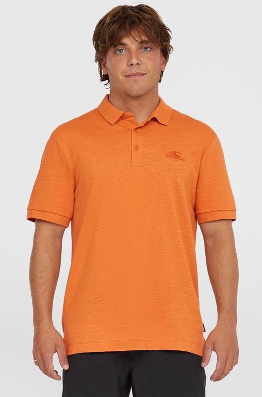 O'Neill - Slub Small Logo - Poloshirt - Oranje - Katoen
