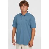 O'Neill - Slub Small Logo Polo - Heren - Blauw - Katoen