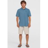 O'Neill - Slub Small Logo Polo - Heren - Blauw - Katoen