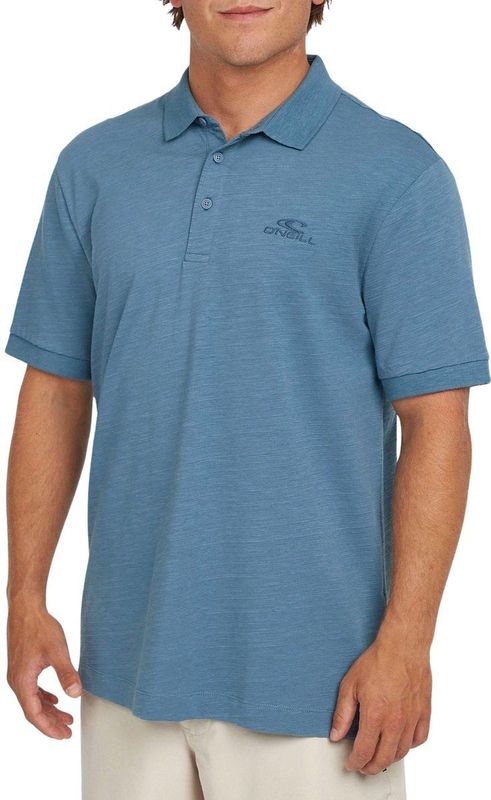 O'Neill - Slub Small Logo Polo - Heren - Blauw - Katoen
