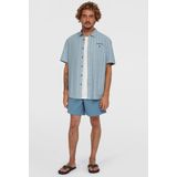 O'Neill - Jacquard Stripe Shirt - Heren - Blauw - Katoen