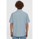 O'Neill - Jacquard Stripe Shirt - Heren - Blauw - Katoen