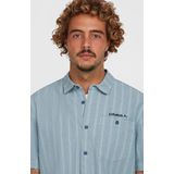O'Neill - Jacquard Stripe Shirt - Heren - Blauw - Katoen