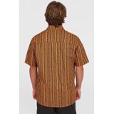 O'Neill Print Shirt - Heren - Oranje - Poplin-Katoen