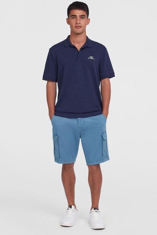 Essentials - Cargo Shorts - Katoen - Geweven - Geborduurd Zakklepje