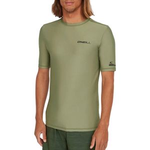 O'Neill - Essentials UV-Shirt - T-Shirt - Donkergroen - 84% Gerecycled Polyester - 16% Elastaan