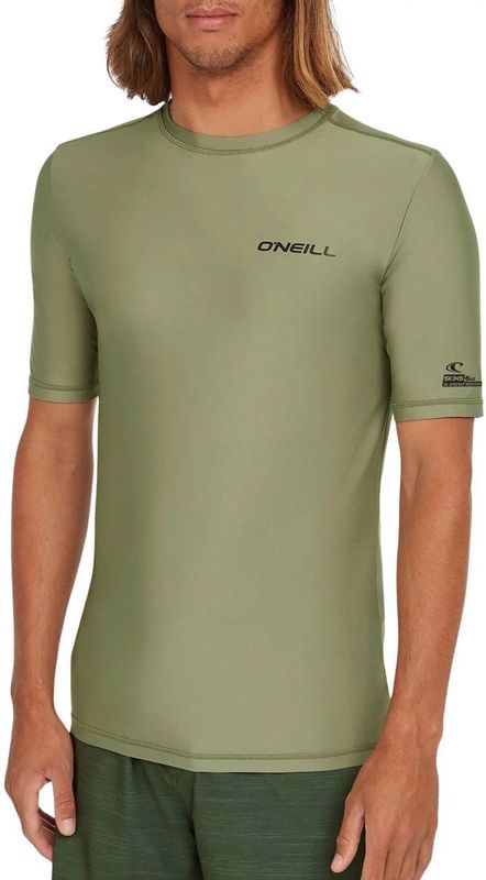 O'Neill - Essentials UV-Shirt - T-Shirt - Donkergroen - 84% Gerecycled Polyester - 16% Elastaan