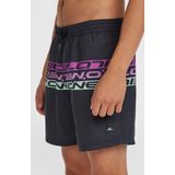 O'Neill - Cali Stripe 16 - Zwemshort - Zwart - 50% Gerecycled Polyester