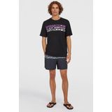 O'Neill - Cali Stripe 16 - Zwemshort - Zwart - 50% Gerecycled Polyester