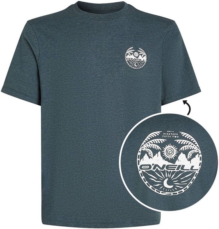ONeill - Back Print - T-shirt - Blauw - Katoen