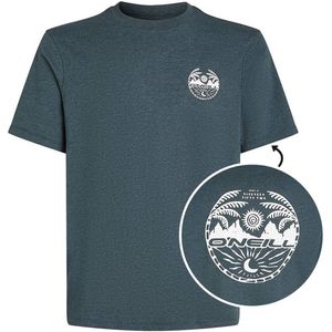 ONeill - Back Print - T-shirt - Blauw - Katoen
