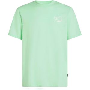 T-shirt - Logoprint - Katoen - Ronde Hals - Halve Mouw