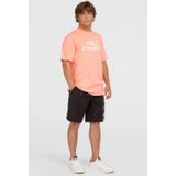 About You T-shirt - Ronde Hals - Logoprint - Kwartmouw