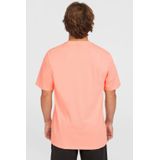 About You T-shirt - Ronde Hals - Logoprint - Kwartmouw