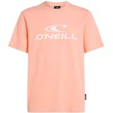 About You T-shirt - Ronde Hals - Logoprint - Kwartmouw