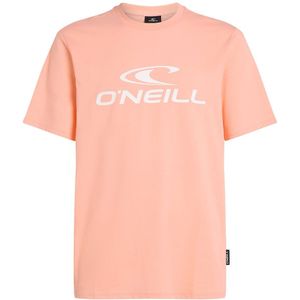 About You T-shirt - Ronde Hals - Logoprint - Kwartmouw