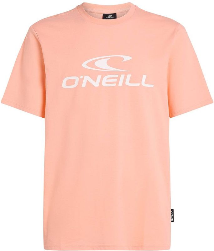 About You T-shirt - Ronde Hals - Logoprint - Kwartmouw