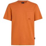 T-shirt - Slub Chest Pocket - Zacht Jersey - Regular Fit - Met Borstzak