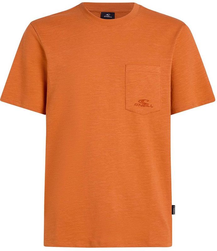 T-shirt - Slub Chest Pocket - Zacht Jersey - Regular Fit - Met Borstzak