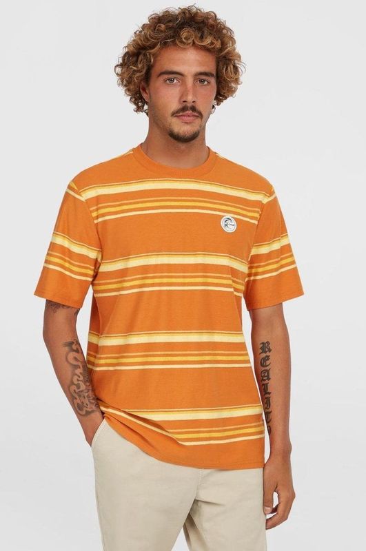 O'Neill - O'riginals Stripe - T-shirt - Oranje