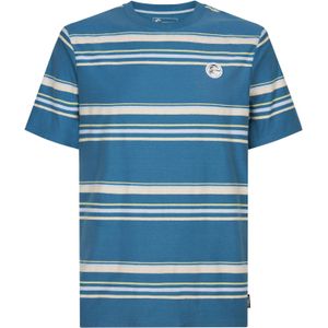 O'Neill - O'riginals Stripe T-shirt - Blauw - Katoen