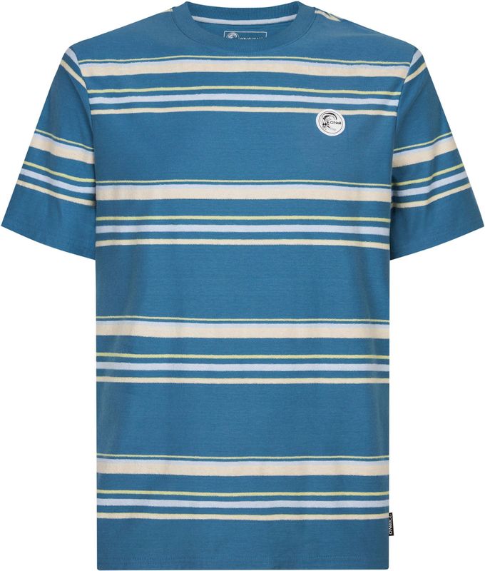 O'Neill - O'riginals Stripe T-shirt - Blauw - Katoen