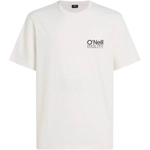 O'Neill - T-shirt - Wit - Korte Mouwen - Ronde Hals - 100% Katoen