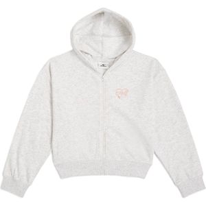 O'Neill - Sweatvest - Grijs Melange - Voor Meisjes - Met Ritssluiting en Capuchon
