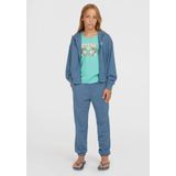 O'Neill - Script Falf-zip Hoodie - Meisjes - Blauw - Katoen