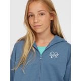 O'Neill - Script Falf-zip Hoodie - Meisjes - Blauw - Katoen