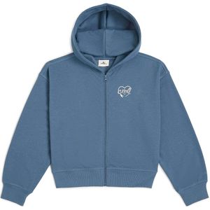 O'Neill - Script Falf-zip Hoodie - Meisjes - Blauw - Katoen