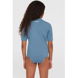 Essentials - Short-Sleeve Skin - Blauw - Gerecycled Polyamide/Elastaan - UPF 50+ Bescherming