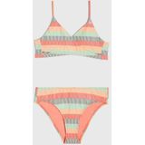 O'Neill - Crop Bikini Bralette - Oranje - Blauw